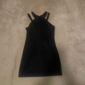guess black mini dress